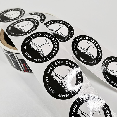Ярлыки BOPP изготовленные на заказ розничные лакируя роторную Printable бумагу стикера винила