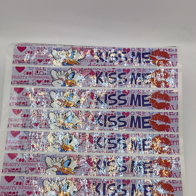 Flexo печатая слипчивую бумагу стикера Pantone PMS стикеров ярлыка лоснистую