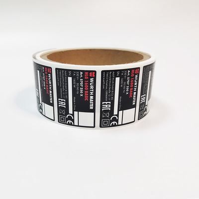 Printable лоснистый стикер бумажное CMYK винила заморозил уплотнение поцелуй отрезал ярлыки
