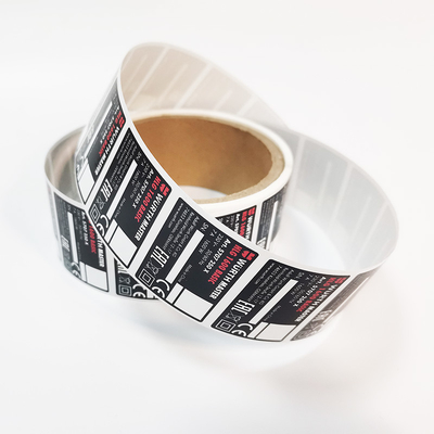 Промышленный бумажный Printable упаковывая штейн стикеров ярлыка постоянный