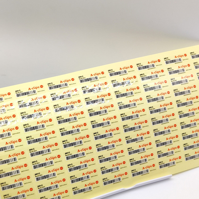 Стикеры цвета Pantone печати логотипа подгоняли водоустойчивый лоснистый стикер винила крена