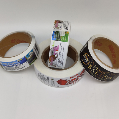 Ярлыки еды водоустойчивого съемного Printable шоколада ярлыков упаковывая