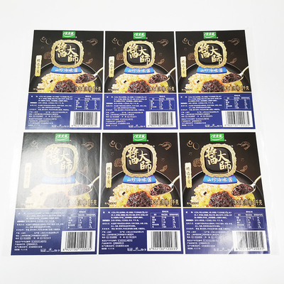 Ярлыки Semi штейновой собственной личности ярлыка CMYK BOPP пакета еды Printable слипчивые