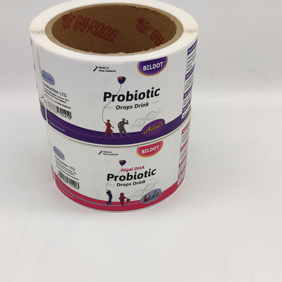 Опарник Pharma фармацевтических продуктов ярлыка ЛЮБИМЦА BOPP обозначает съемный прилипатель
