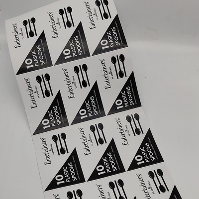 Погодостойкий Printable домочадец обозначает CMYK BOPP съемными листами слипчивых ярлыков