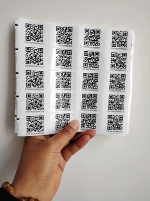 Поцелуй разные размеры настройки умные Qr наклейки этикетки наклейки