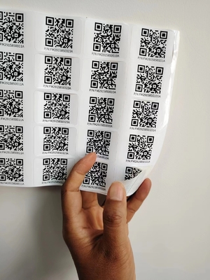 Поцелуй разные размеры настройки умные Qr наклейки этикетки наклейки