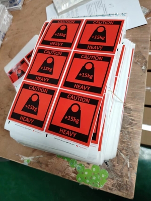 CMYK Digital Print Tech Product Identifying Stickers для идентификации продукта