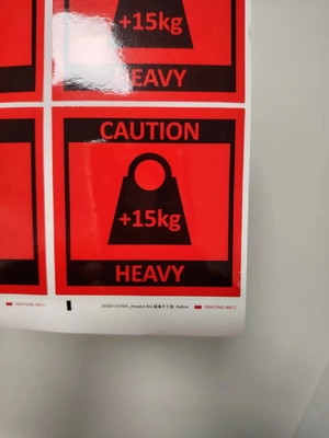 CMYK Digital Print Tech Product Identifying Stickers для идентификации продукта