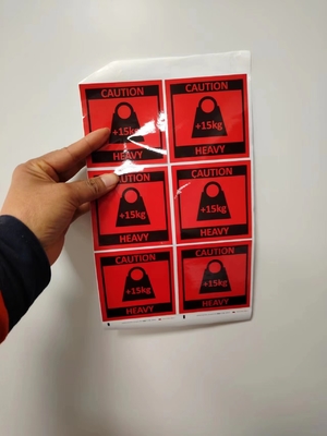 CMYK Digital Print Tech Product Identifying Stickers для идентификации продукта
