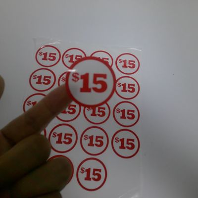 Виниловые роллы водонепроницаемые этикетки для любого напольного покрытия, супермаркет