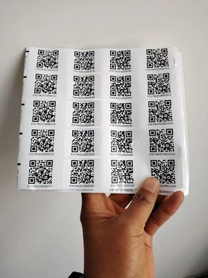 Поцелуй разные размеры настройки умные Qr наклейки этикетки наклейки
