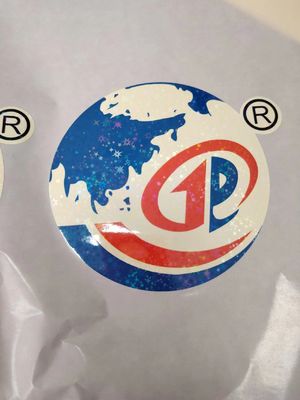 Легко очищаемые наклейки на голографические печати УФ-устойчивые к печати прочные водонепроницаемые лазерные этикетки для логотипа