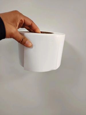 Термобумажная бумага Упаковочная этикетка Наклейки прямоугольная матовая водонепроницаемая бумага Винил