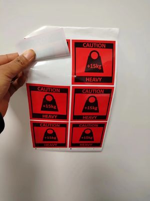 CMYK Digital Print Tech Product Identifying Stickers для идентификации продукта