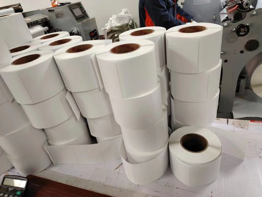 Специально напечатанные наклейки с постоянным клеем